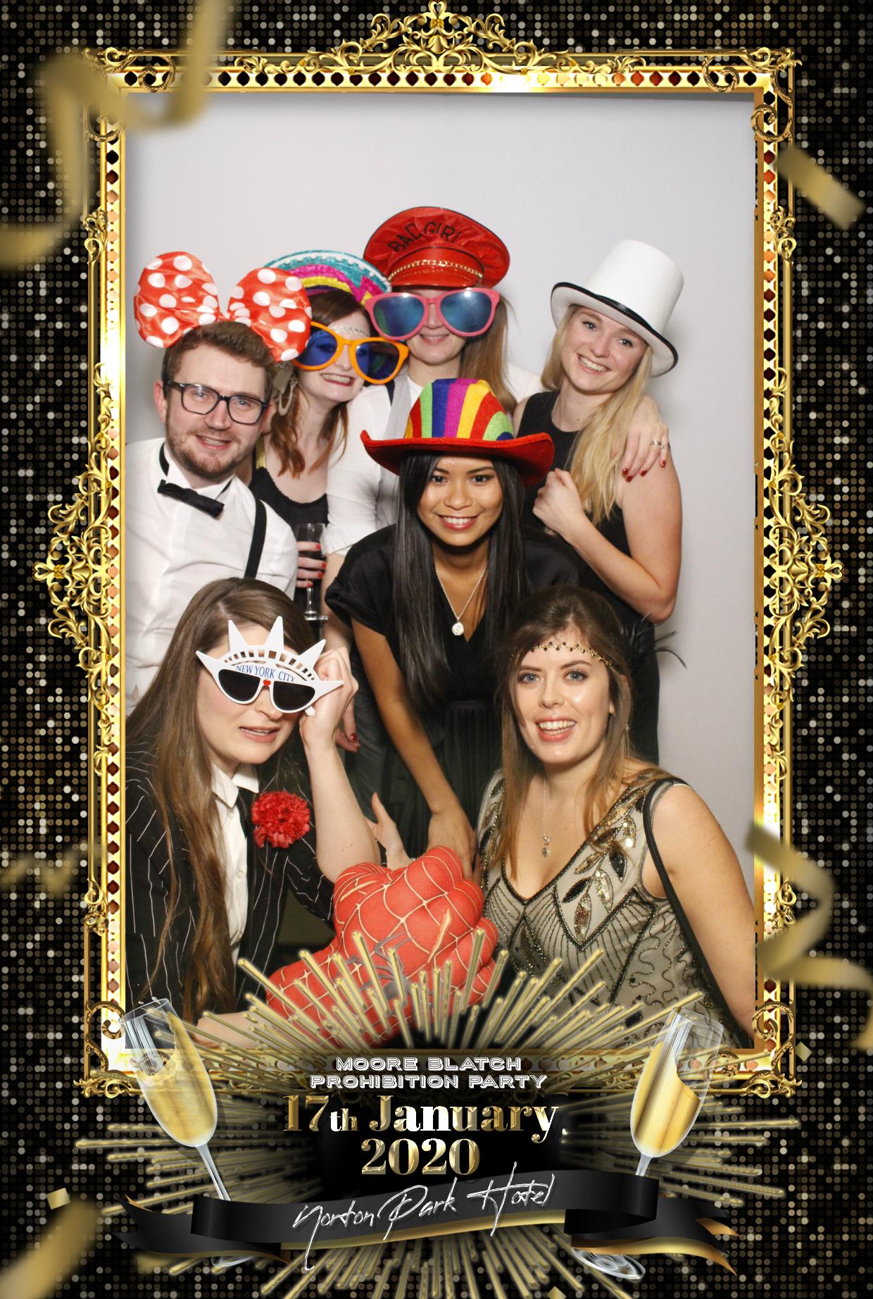 Moore Blatch Prohibition Party 2020 | View more photos from the event at gallery.myphotoboothexperience.co.uk/u/MyPhotoBoothExperienceLtd/Moore-Blatch-Prohibition-Party-2020
